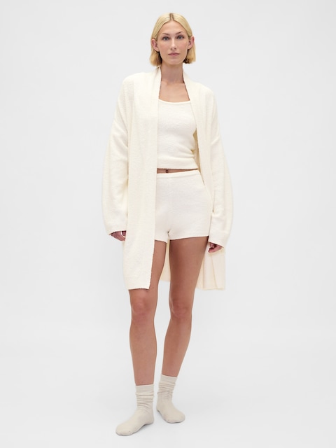 CashSoft Boucle Relaxed Robe
