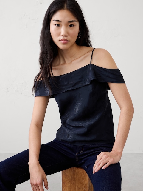 Strappy Draped Top