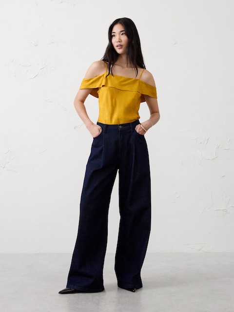 Strappy Draped Top