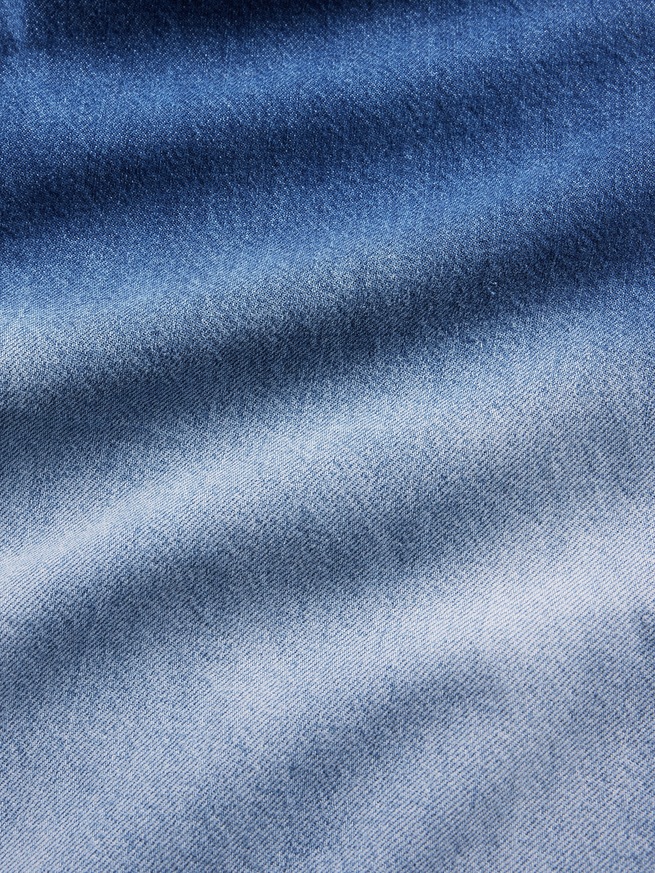 ミッドライズ ウルトラソフト バギーデニム-5