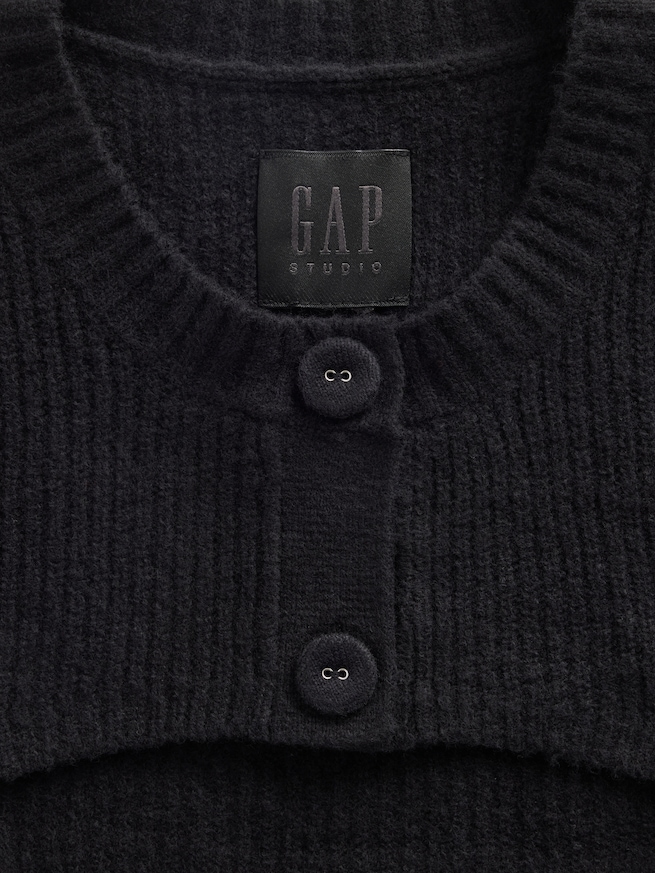 GapStudio CashSoft カシミヤタッチ シュランケン カーディガン-4