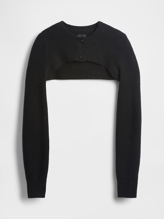 GapStudio CashSoft カシミヤタッチ シュランケン カーディガン-5