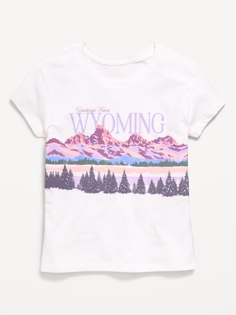 Short-Sleeve Graphic T-Shirt for Girls