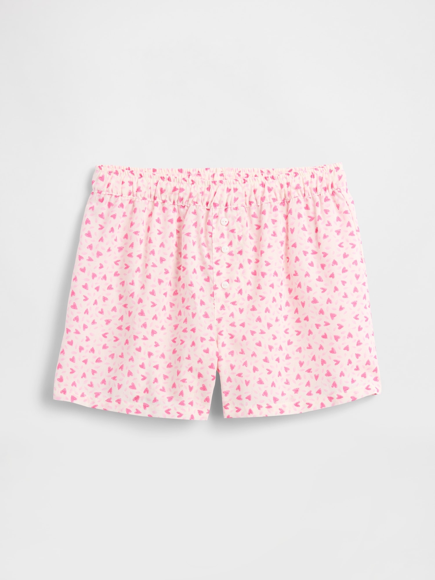Kids Pull-On Poplin PJ Shorts