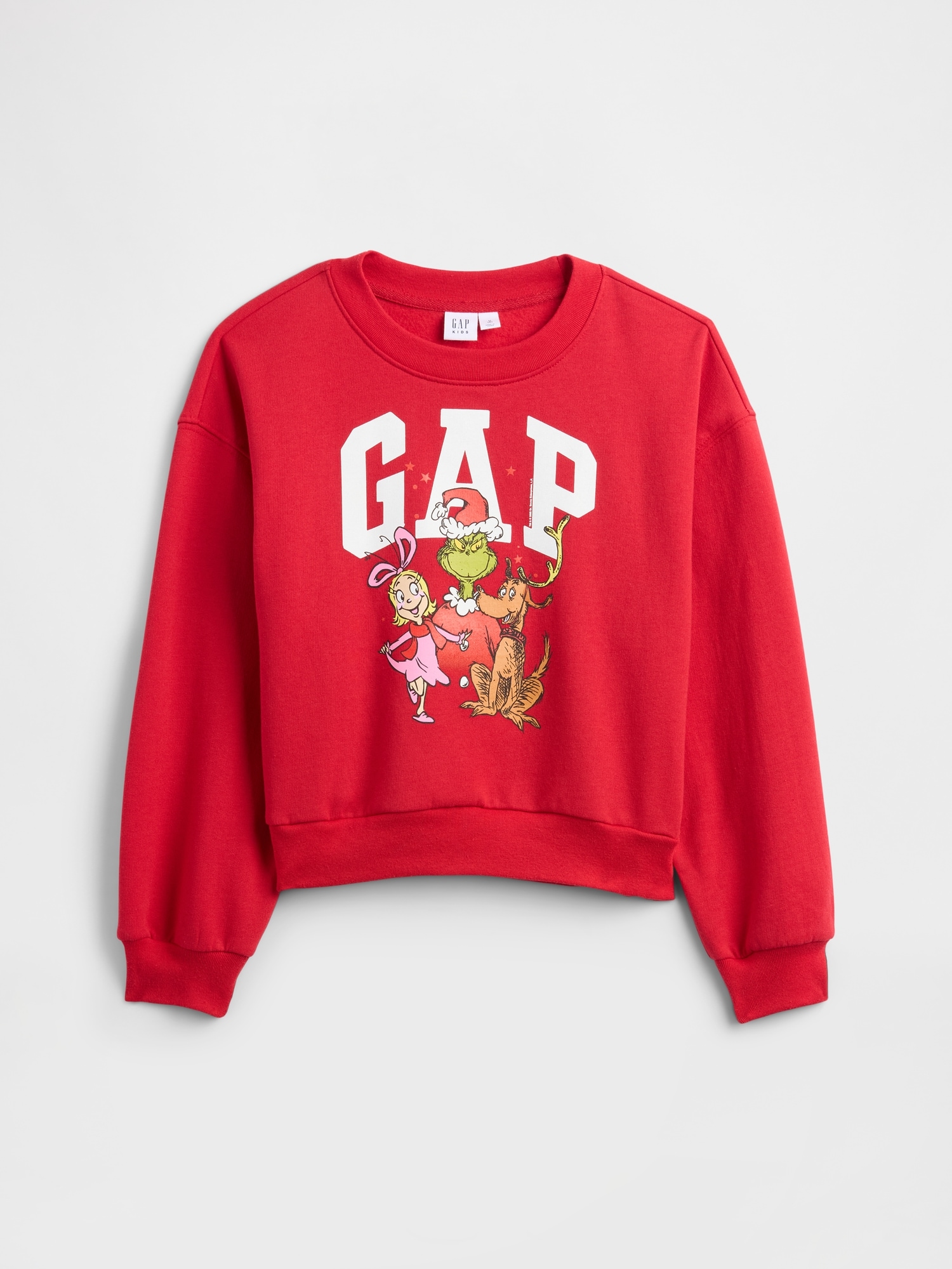 GapKids Dr Seuss™ Oversized Wedge Logo Sweatshirt