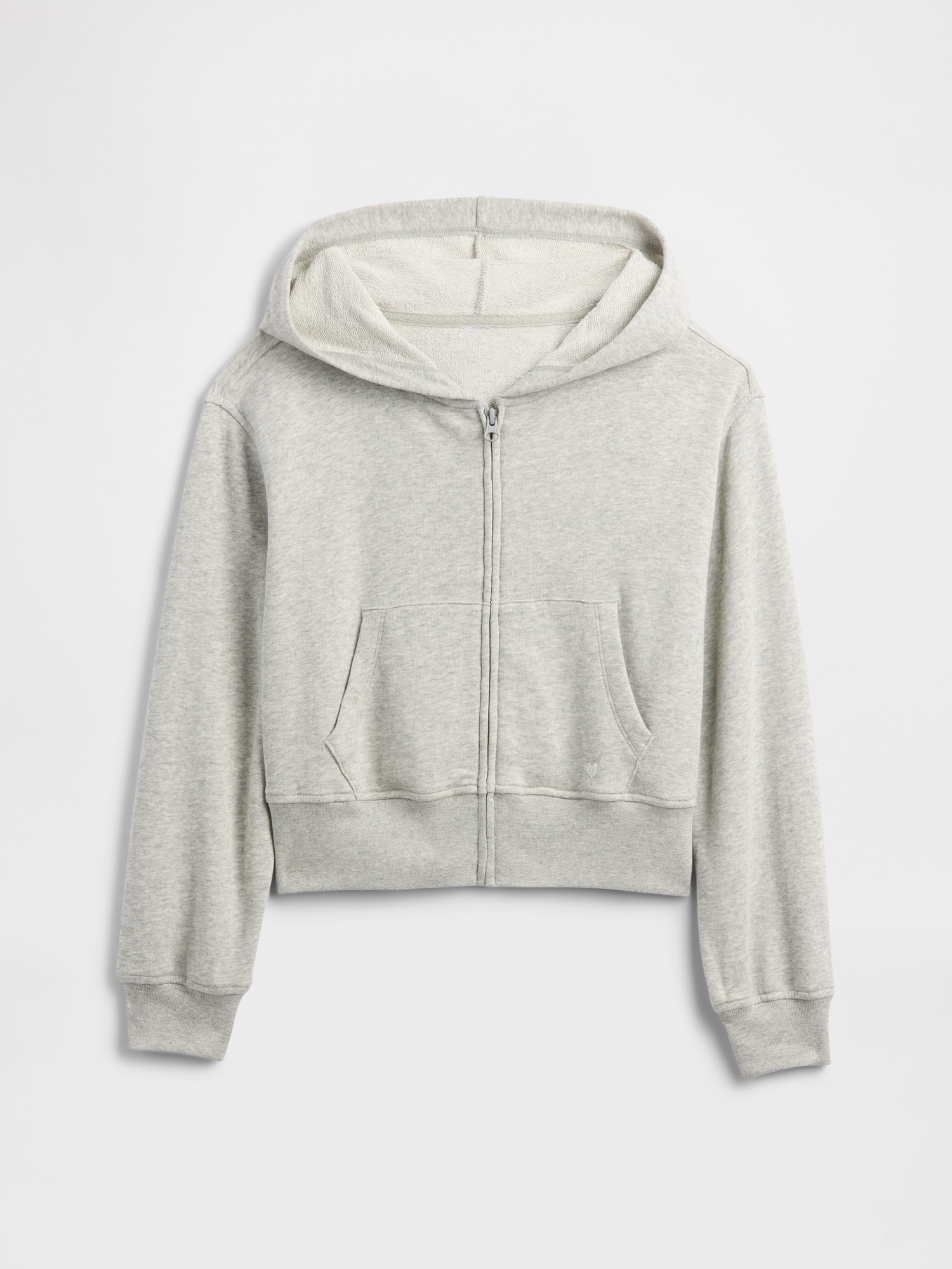 Kids Relaxed Wedge Zip Hoodie