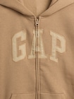 ヴィンテージソフト GAPロゴ ジップアップパーカー (キッズ)-4