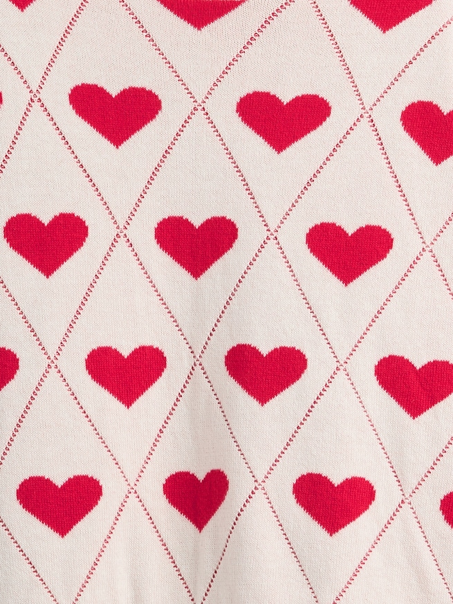 リラックスフィット グラフィック クルーネックセーター (キッズ)-4