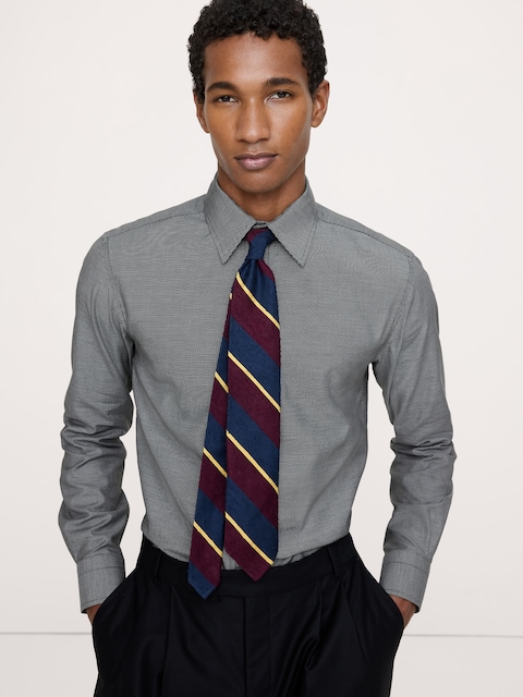 Slim-Fit Wrinkle-Resistant Dress Shirt