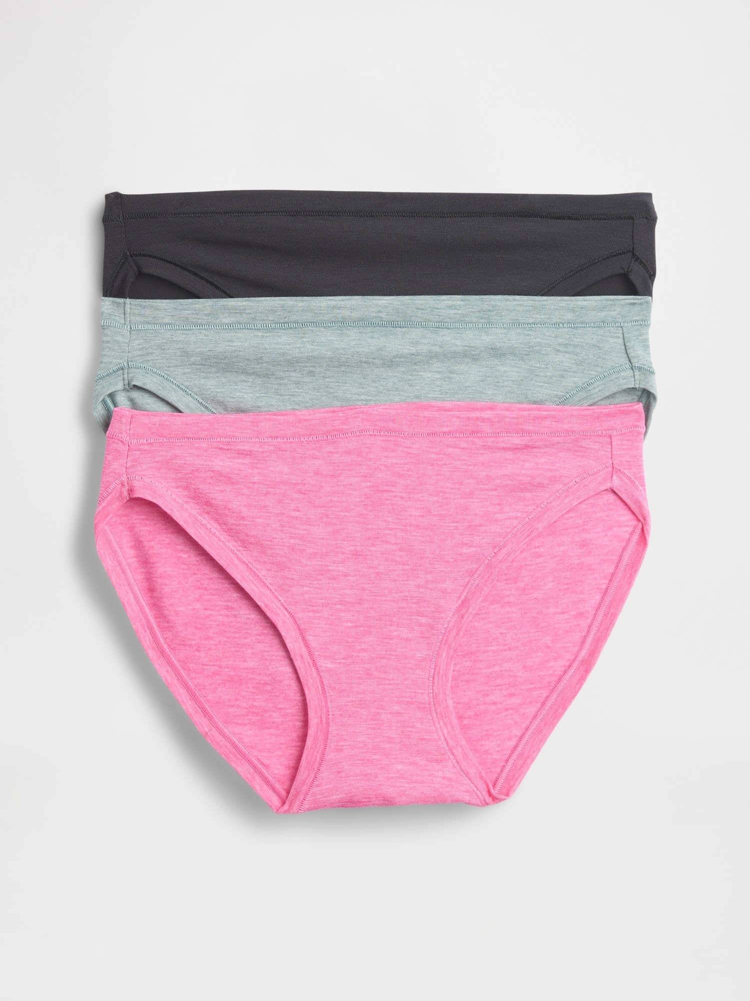 CULOTTE BIKINI RESPIRANTE (PAQUET DE 3)