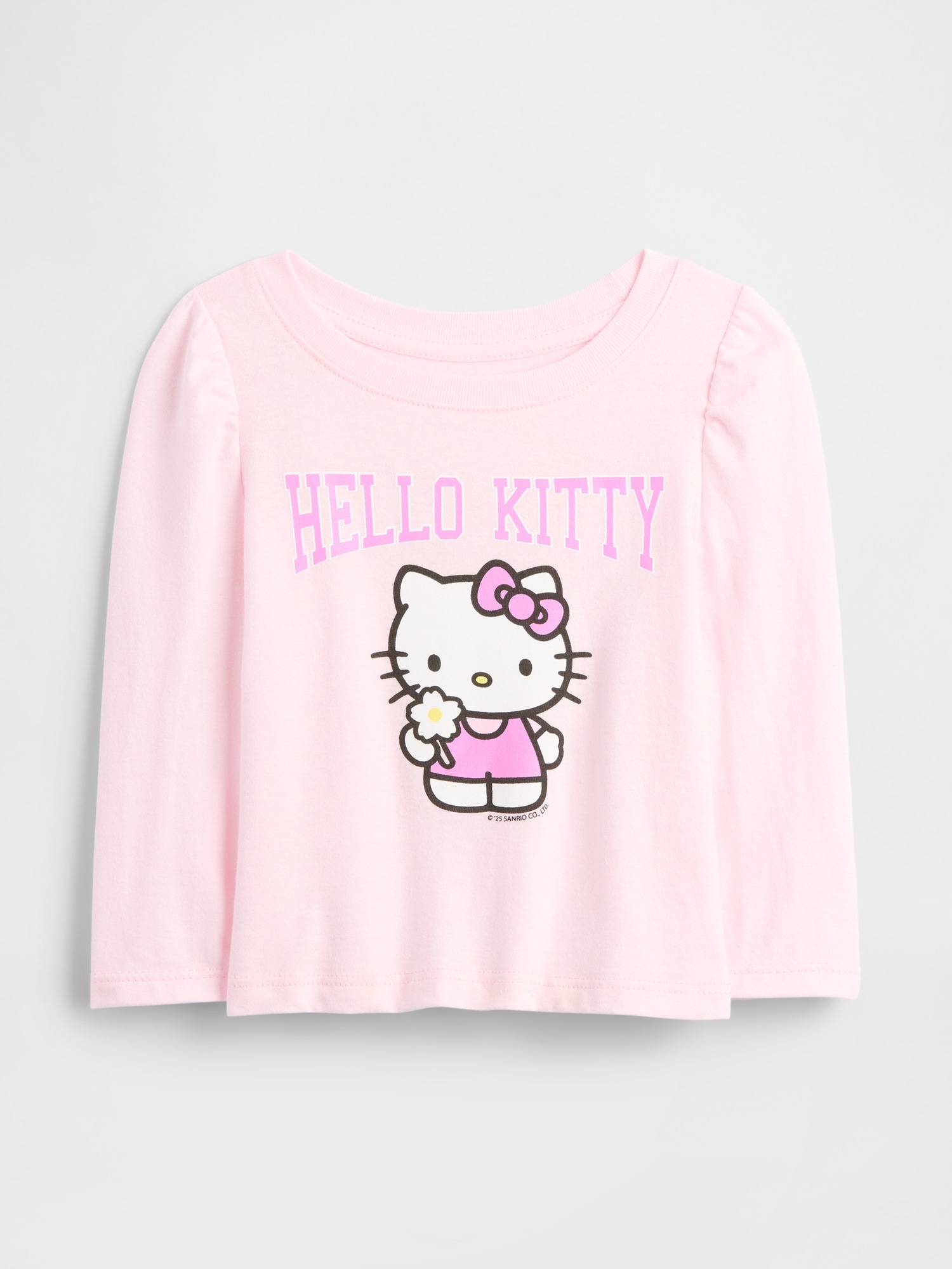 Babygap puff sleeve graphic t-shirt