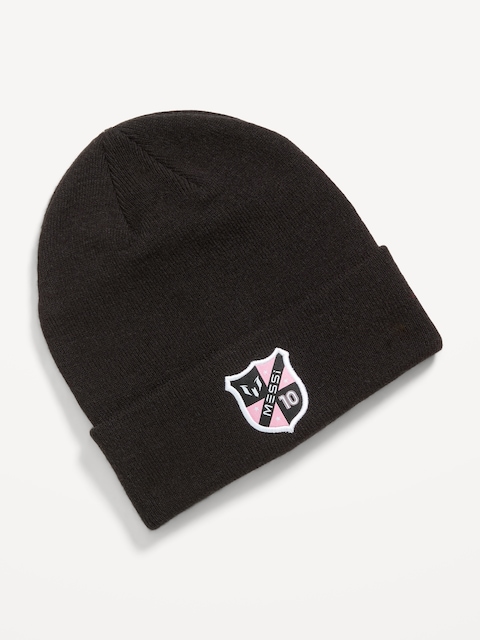 Messi™ Wide-Cuff Ribbed Beanie for Boys