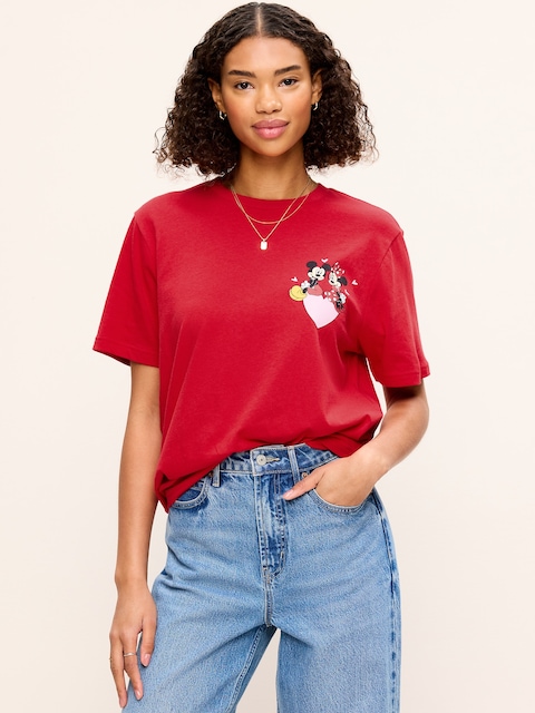 Old Navy x Disney Mickey Mouse & Minnie Mouse T-Shirt for Adults