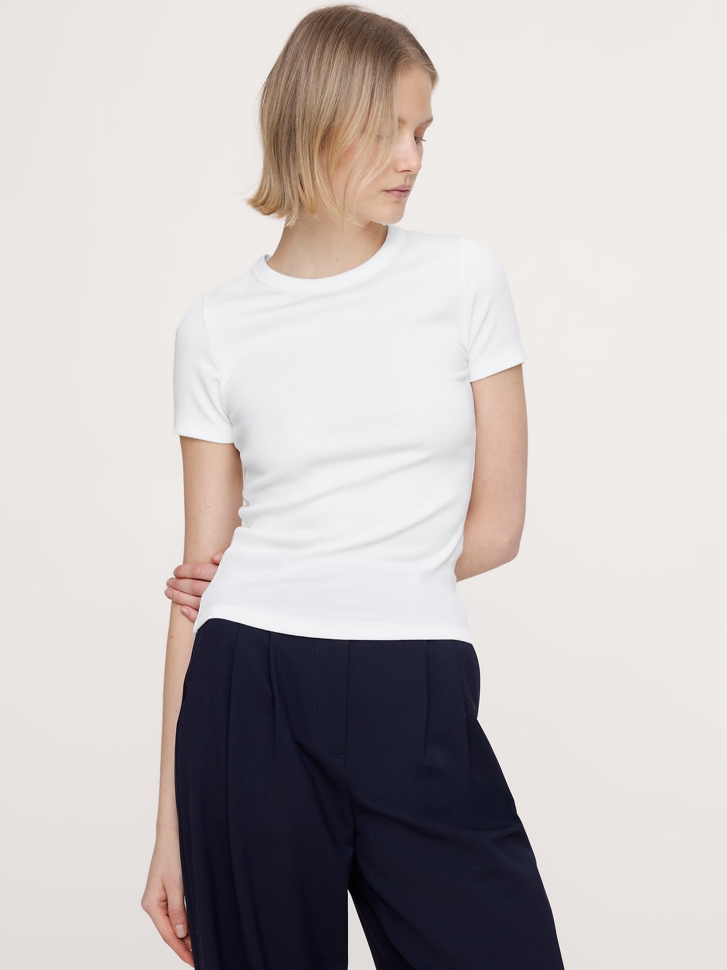 T-SHIRT CÔTELÉ POUR BÉBÉ