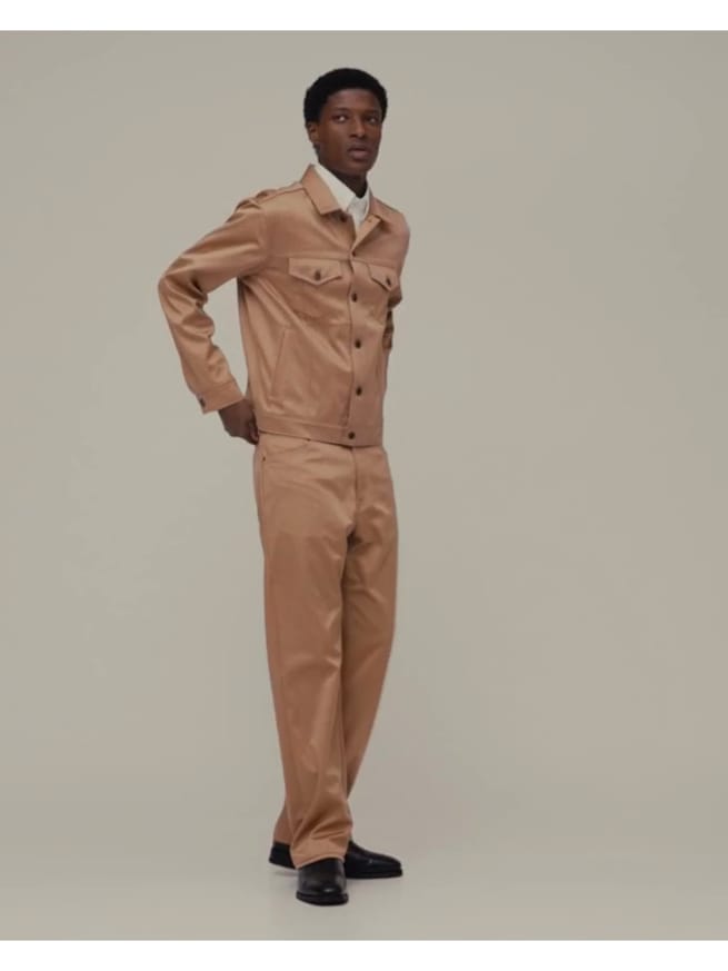 GapStudio サテン '90s ルーズフィットパンツ-7