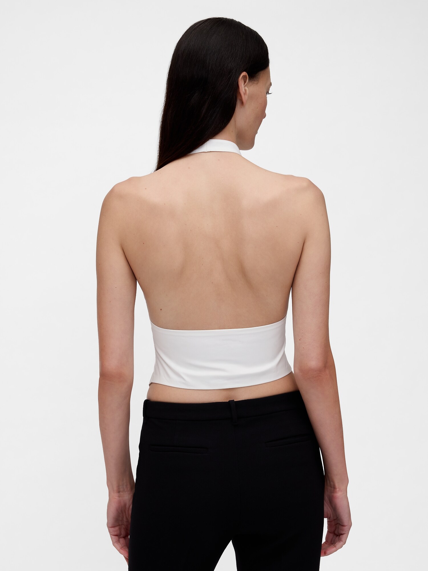 GapStudio ポプリン タキシードシャツ-3