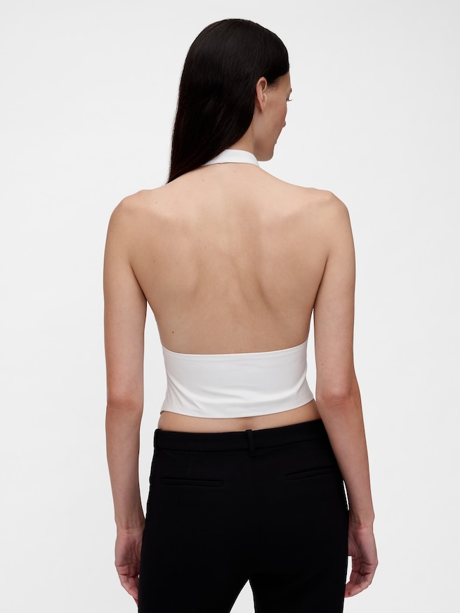 GapStudio ポプリン タキシードシャツ-3