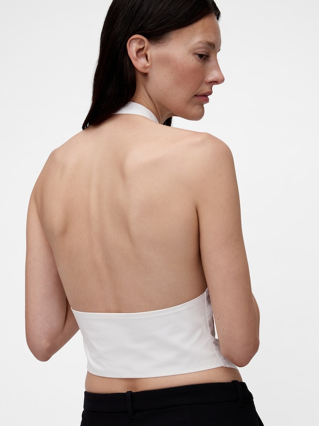 GapStudio ポプリン タキシードシャツ-1