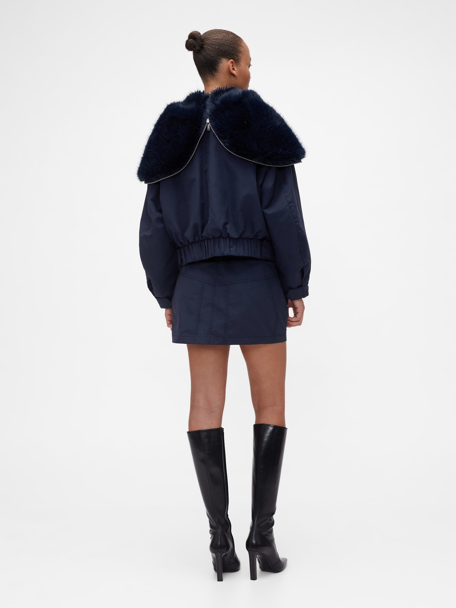 GapStudio ベルト付き ミニスカート-3