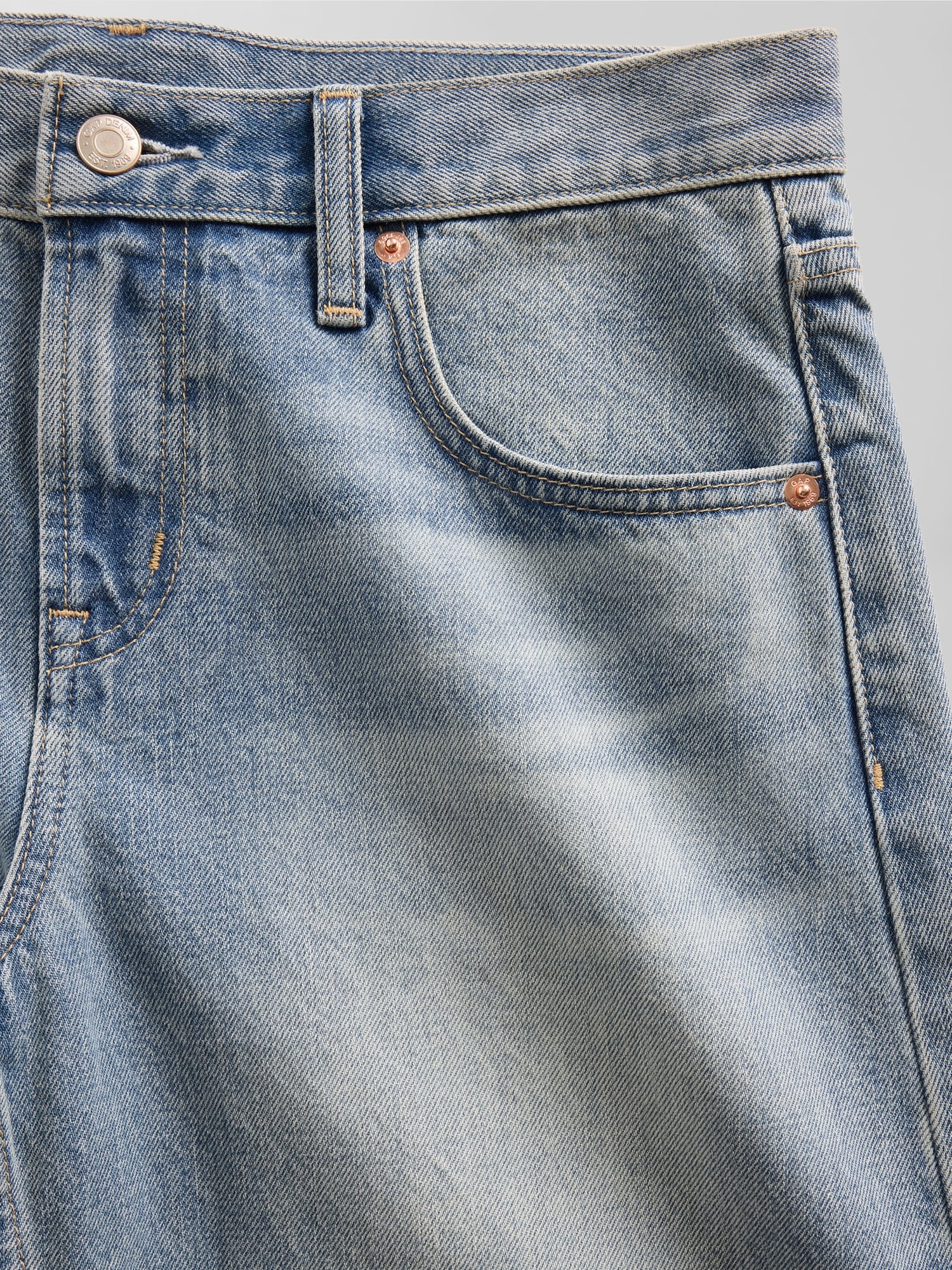 ローライズ バレルデニム-5