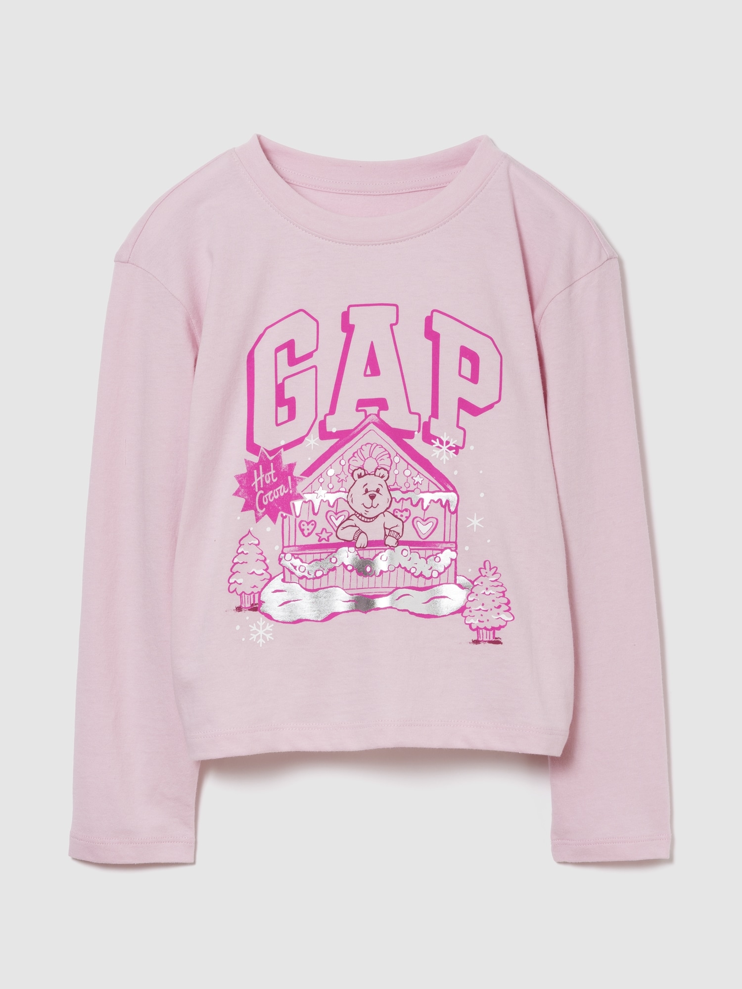 リラックスフィット グラフィック ロゴTシャツ (キッズ)-0