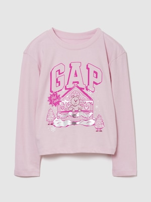 リラックスフィット グラフィック ロゴTシャツ (キッズ)