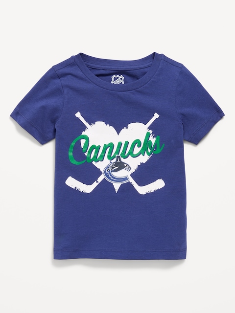 T-SHIRT À IMPRIMÉ DE LA LNH POUR TOUTE-PETITE FILLE