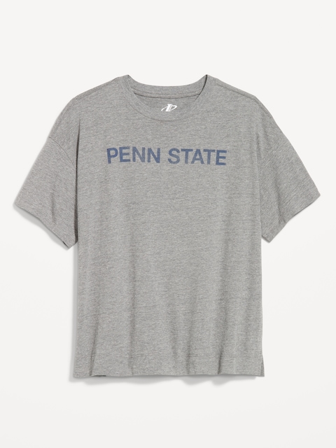 College Crew-Neck T-Shirt for Women