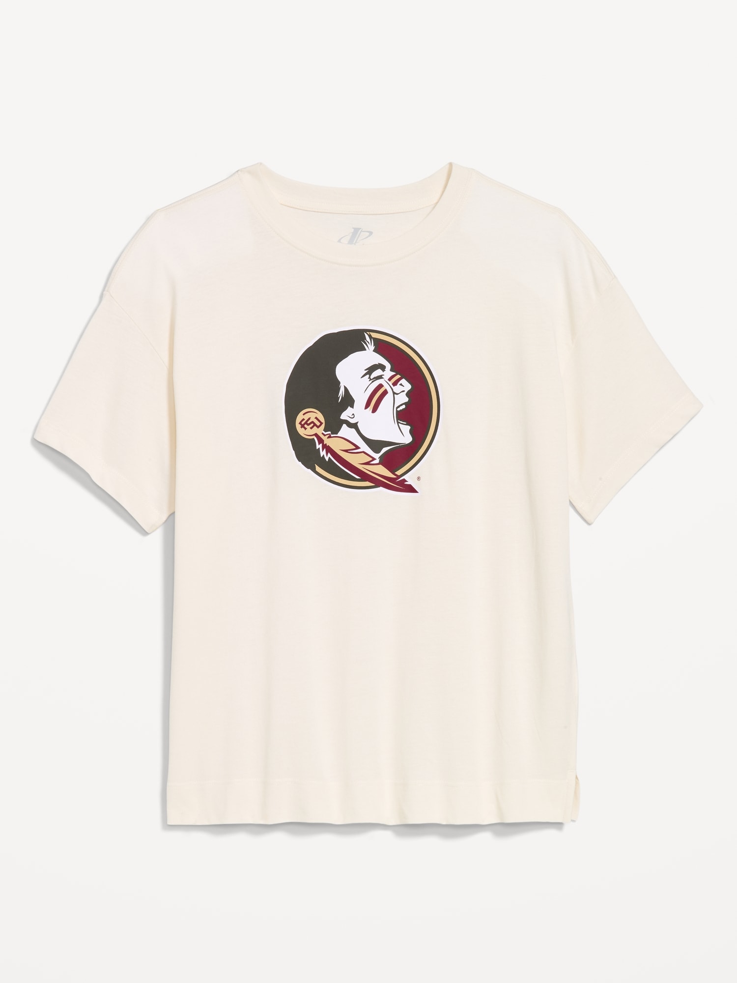 College Crew-Neck T-Shirt for Women
