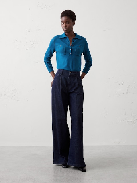 POLO HENLEY DOUX NUAGE