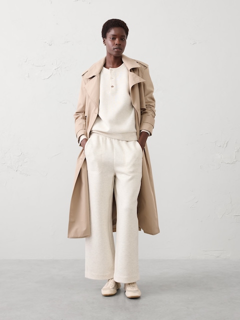 Weekender Wide-Leg High-Rise Ankle Pant
