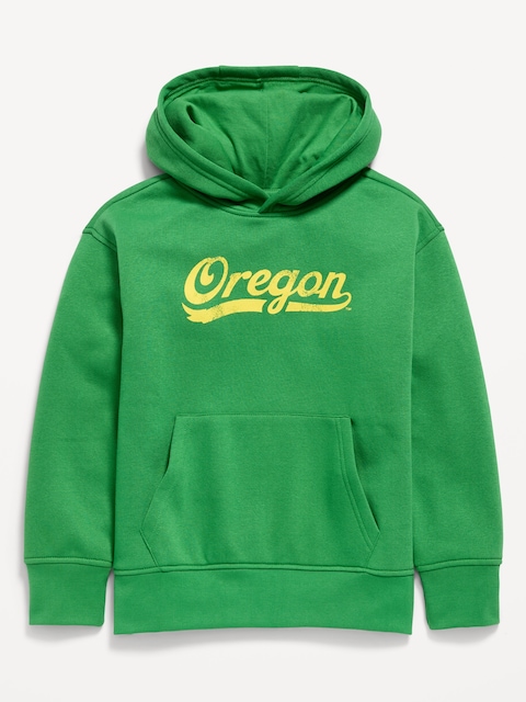 College Graphic Gender-Neutral Hoodie for Kids