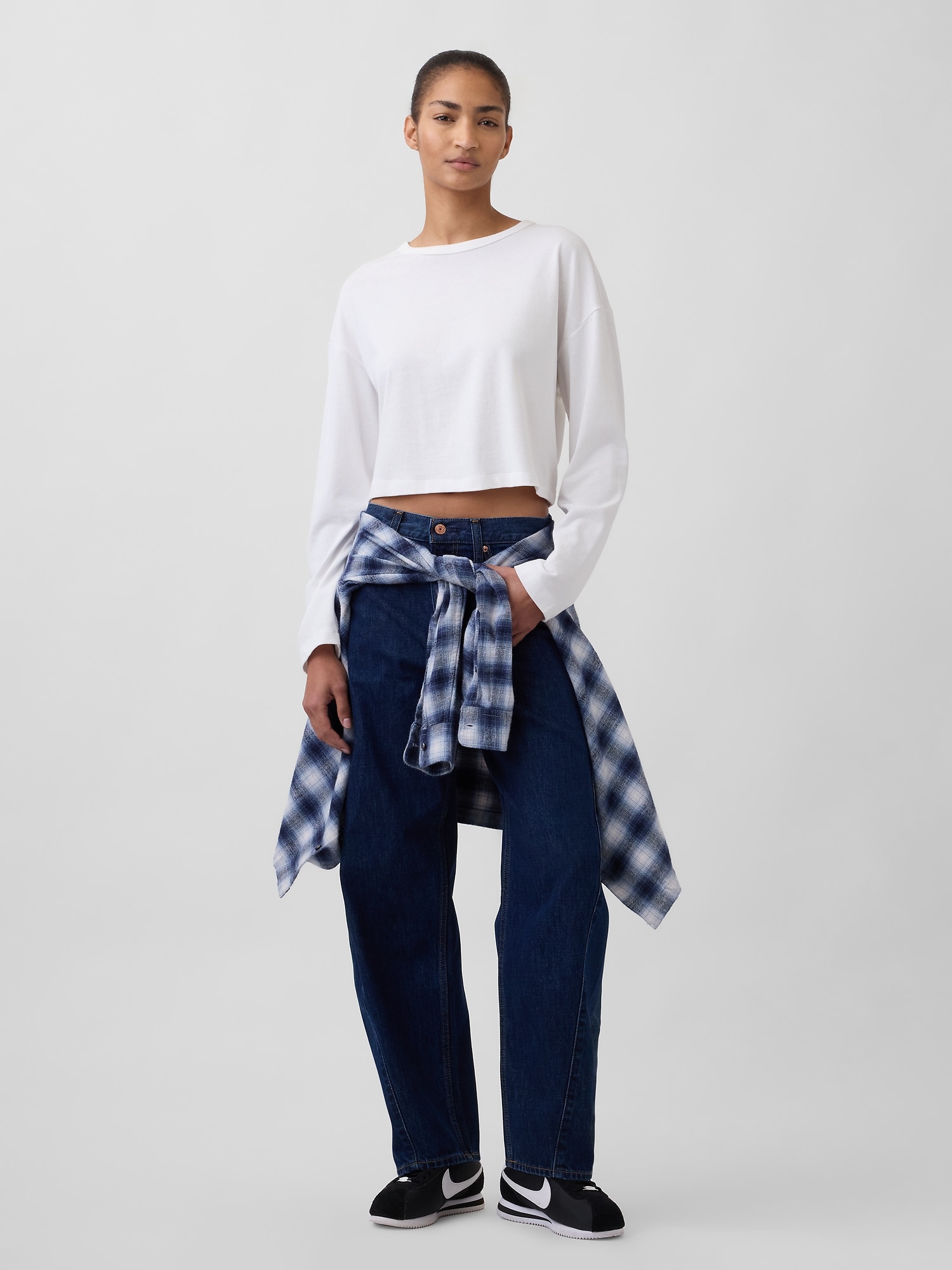 ハイライズ バレルデニム-0