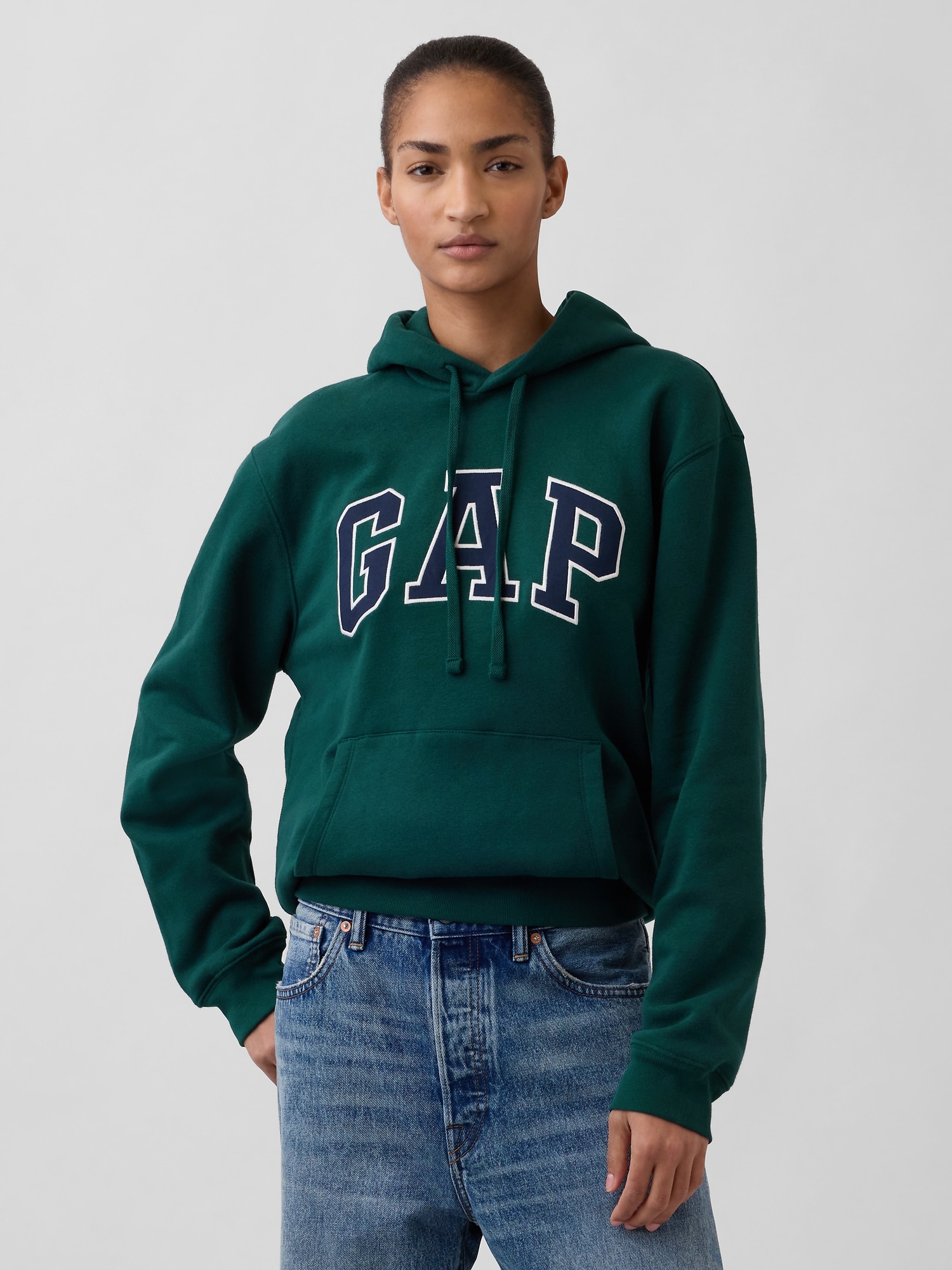 Gap公式オンラインストア | ヴィンテージソフト GAPアーチロゴパーカー