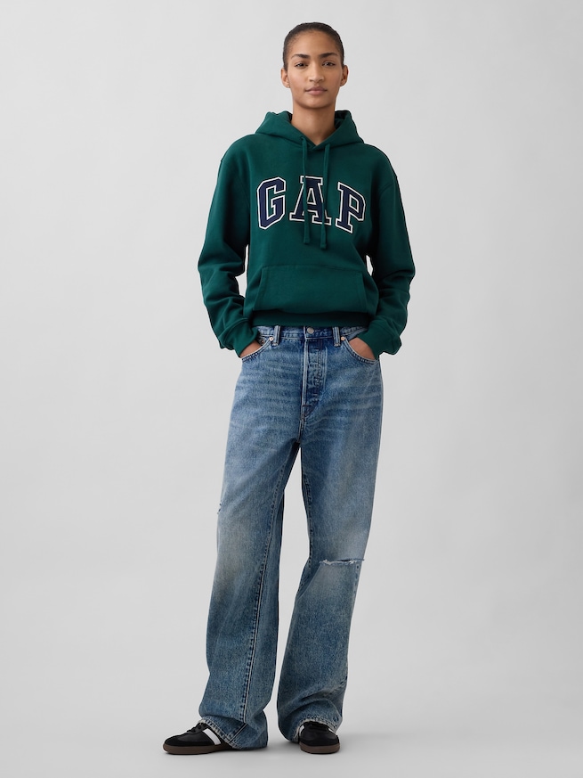 ヴィンテージソフト GAPアーチロゴパーカー (ユニセックス)-5