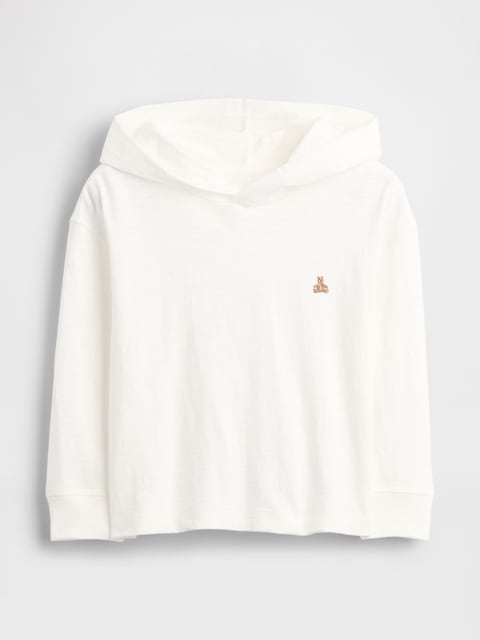 Baby & Toddler Organic Cotton Hooded T-Shirt