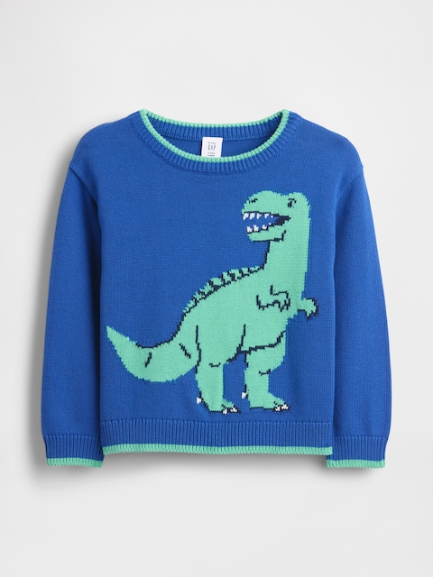 Baby & Toddler Shaker-Stitch Sweater