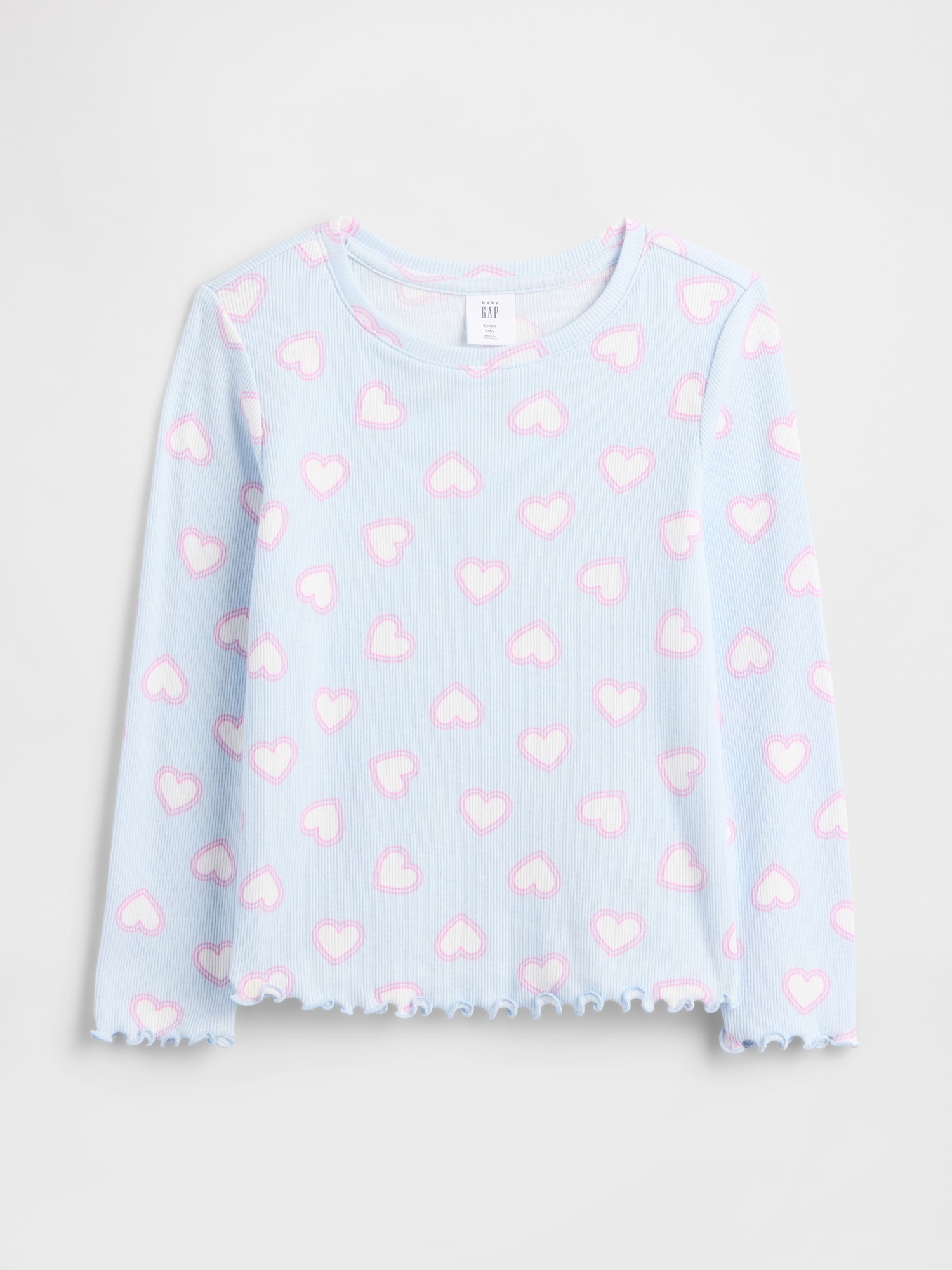 babyGap Ribbed Crewneck T-Shirt