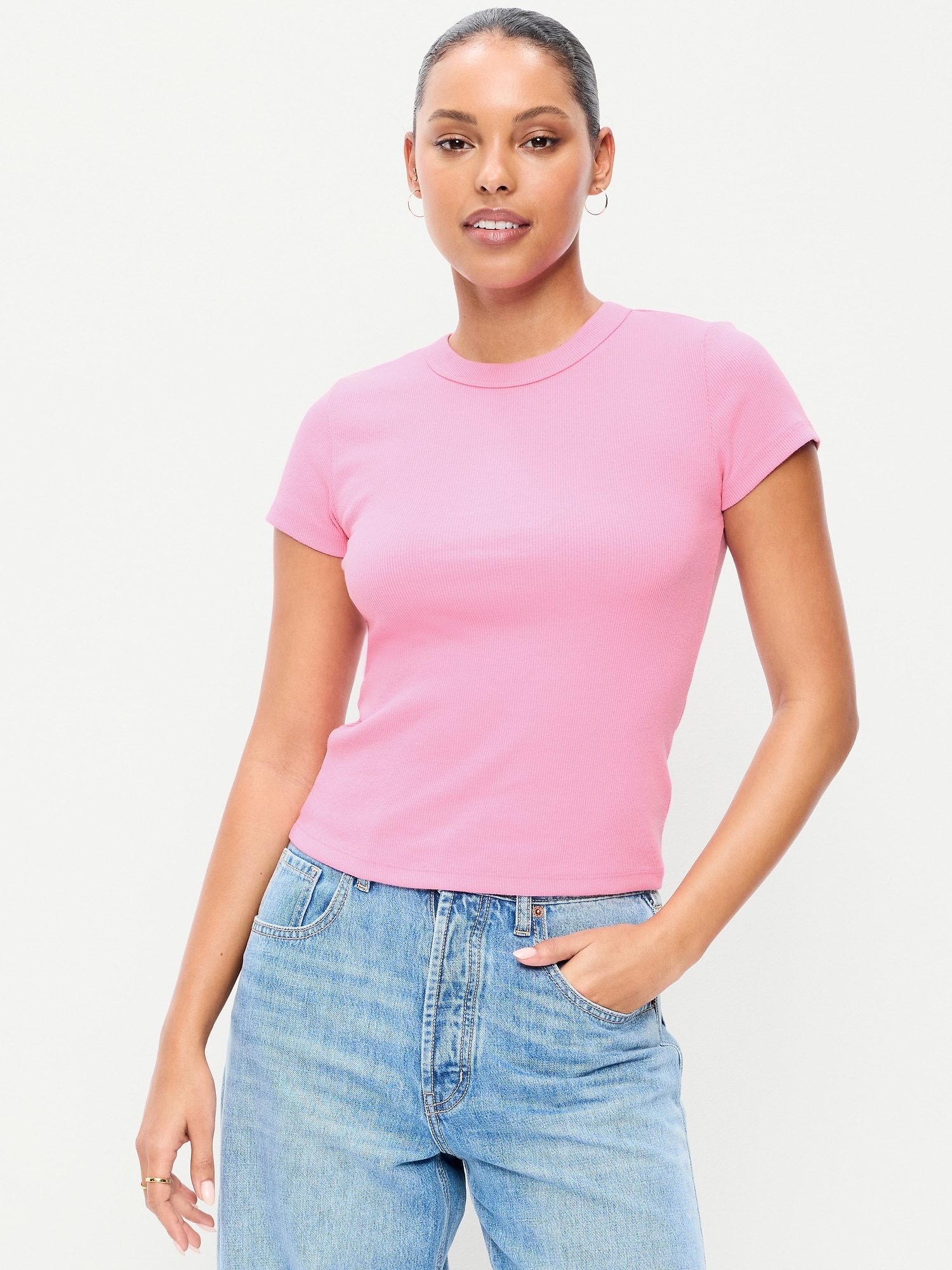 T-SHIRT COURT MOULANT