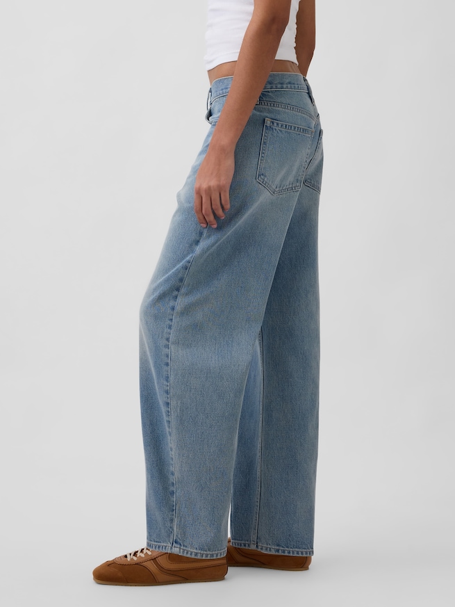 ローライズ バレルデニム-2