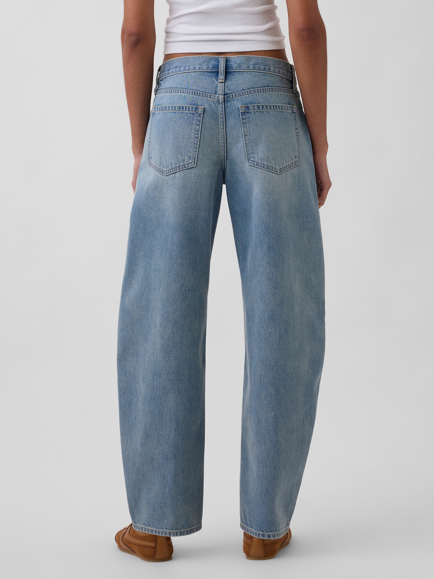 ローライズ バレルデニム-3