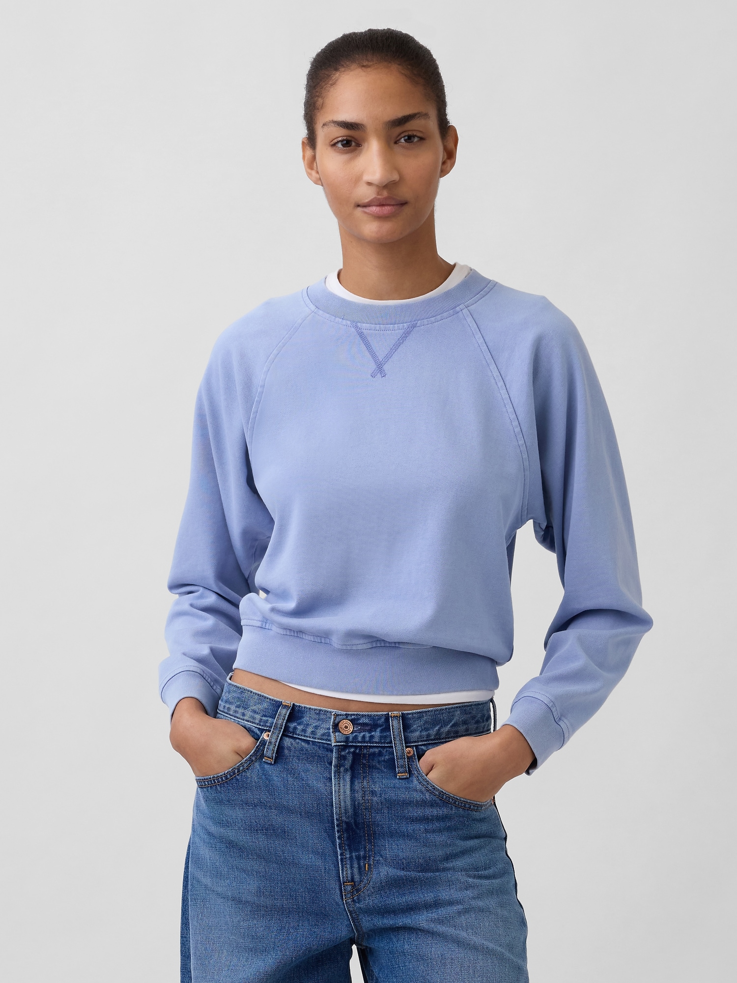 VintageSoft Terry Raglan Sweatshirt
