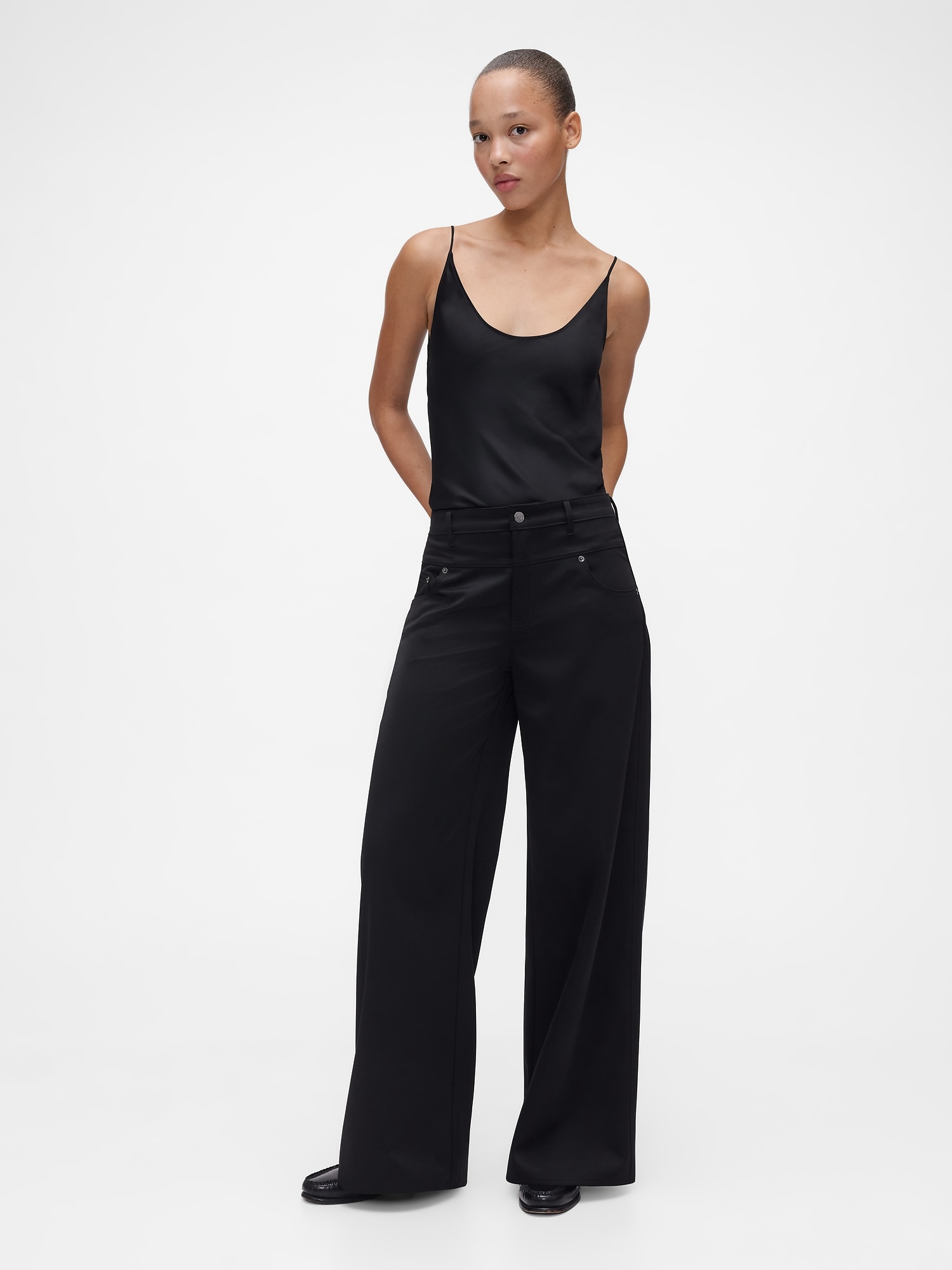 GapStudio サテン キャミソール-2