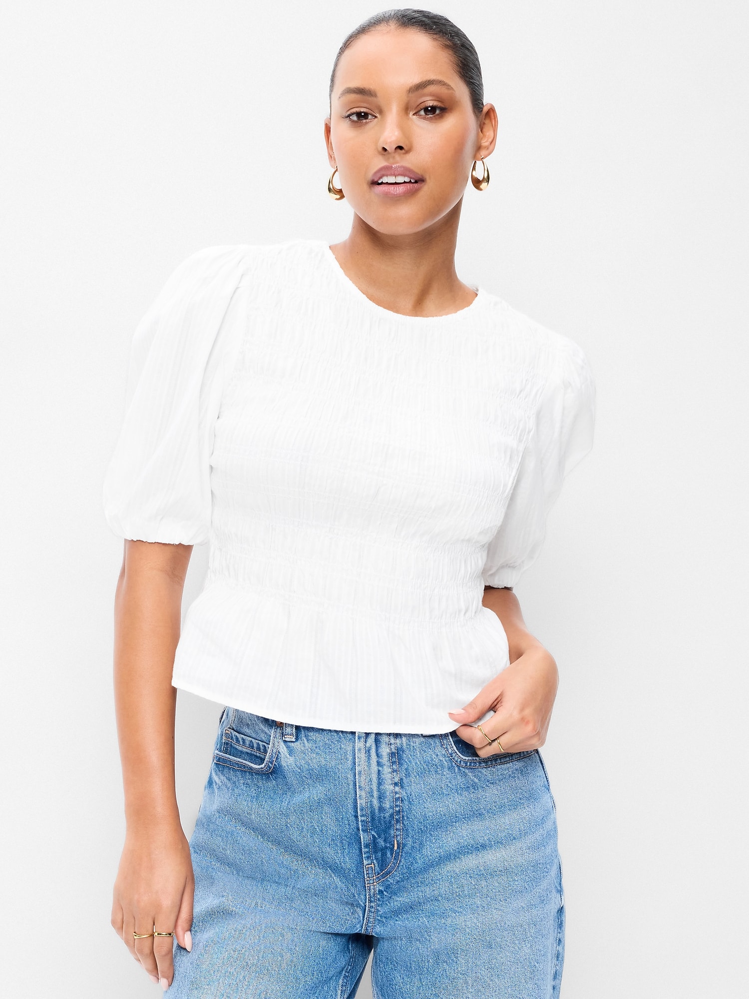 Puff Sleeve T-Shirts | Old Navy