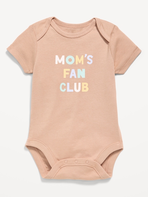 Short-Sleeve Graphic Bodysuit for Baby