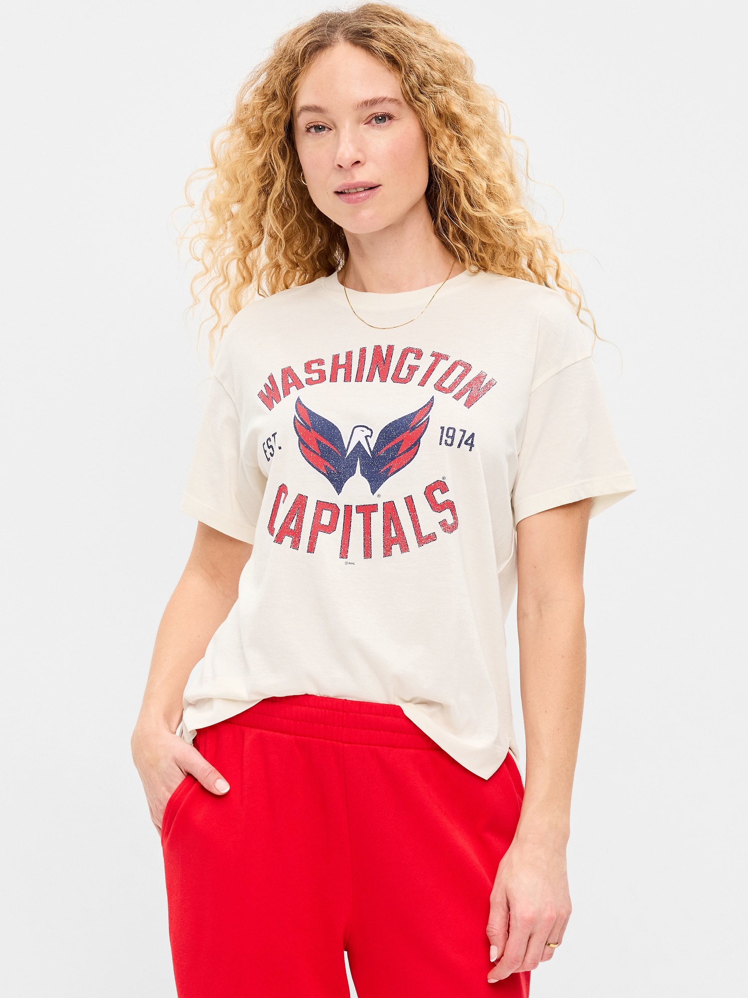 NHL Crew-Neck T-Shirt for Women