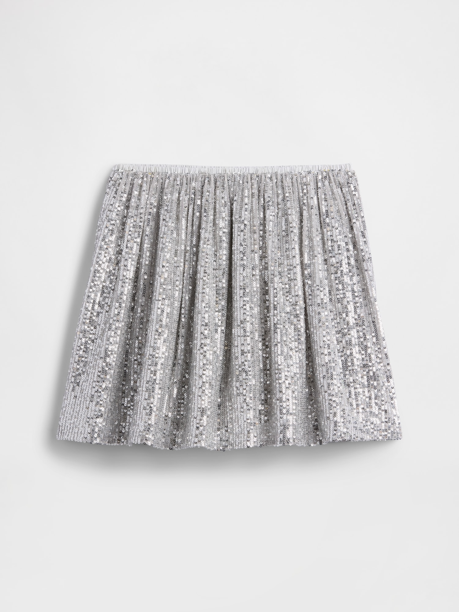 Kids Pull-On Sequin Skirt