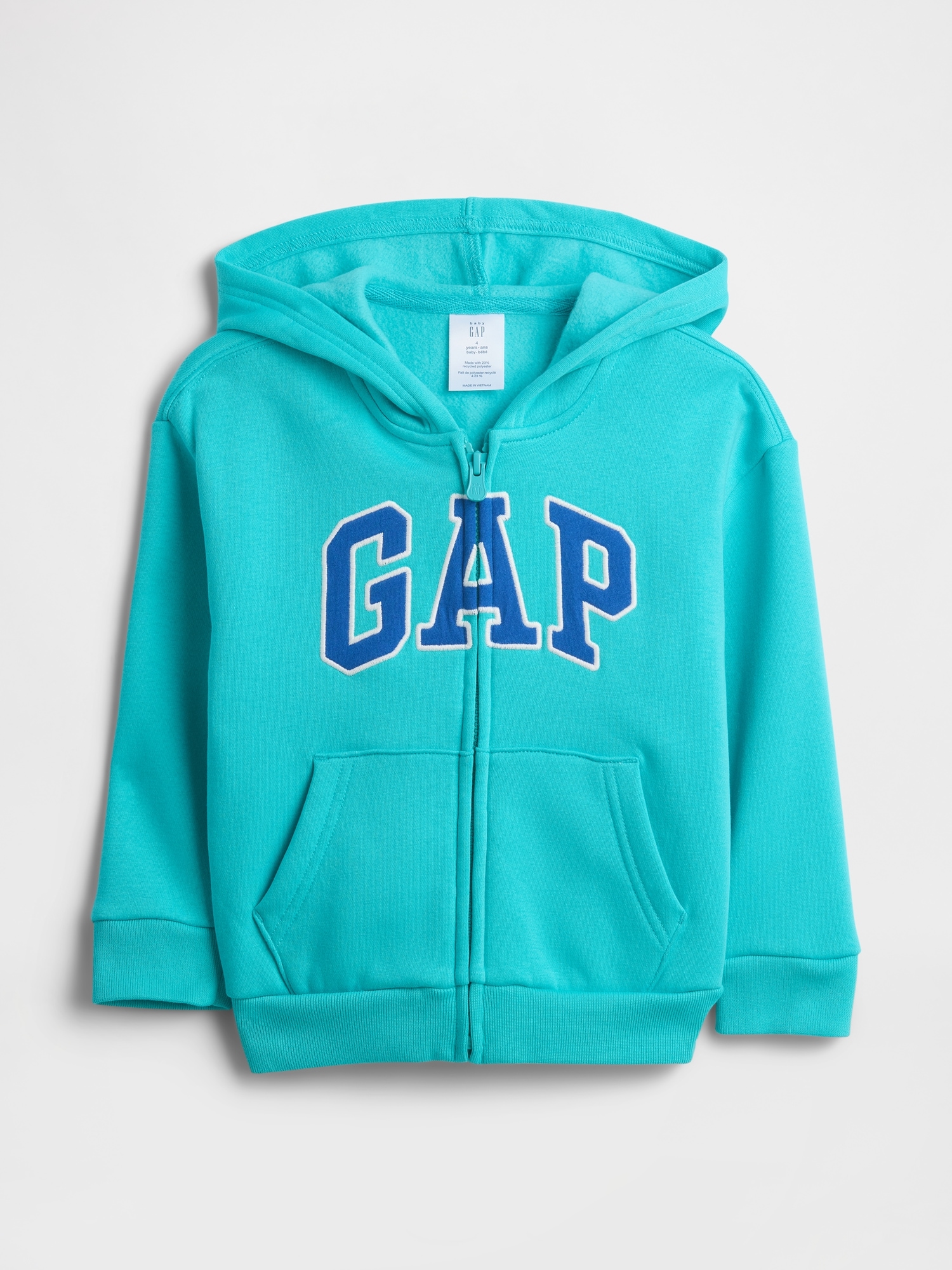 babyGap Relaxed Logo Zip Hoodie