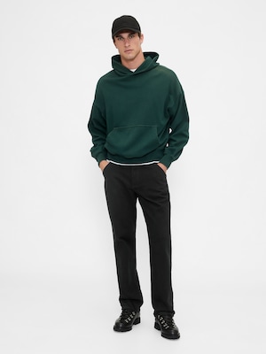 リラックスフィット ストレート ユーティリティカーキパンツ