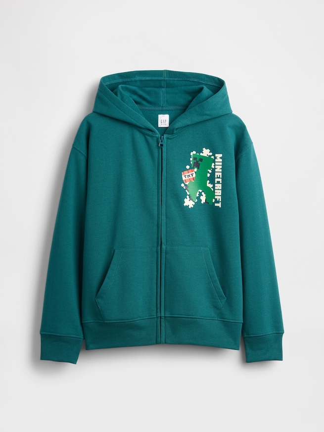 マインクラフト ジップアップパーカー-1